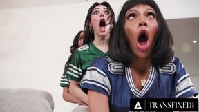 Tess Lyndon and Gina Devine's Outdoor POV Sparks Heat