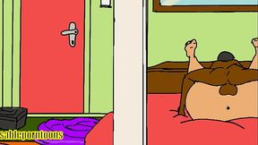 Lonely Big Ass Redbone Fucked by Big Dick Handyman