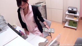 Nurse Milf Miina Kanno's Busty Ass Fucked Hard - Horny Patient Relief
