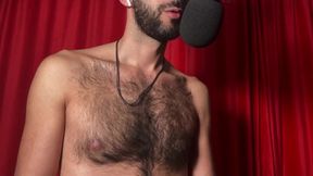 Gay ASMR mouth sounds male touches himself whispering until you're ruined
