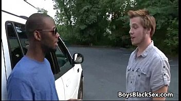 Blacks On Boys - Skinny White Gay Boy Fucked By BBC 21