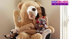 Jasmine Grey Takes a Wild Valentine's Ride on Van Wylde's Teddy Bear Dick