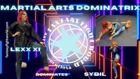 FFGFAN Martial Arts Dominatrix LexxXi dominates Sybil mov