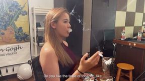 2023New linxi`s smoking interview HD