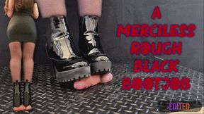 Your Boss Gives You a Merciless Rough Bootjob Punishment in Black Ankle Boots (Edited Version) - Tamystarly - Cock Balls Crush Trample, CBT, Trampling, Shoejob, Stomping