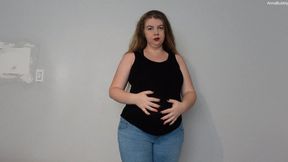 Pregnant Step-Sister Belly Teasing