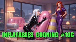 Inflatables Gooning #10C: Vinyl Void Surrender (Animated, Music)