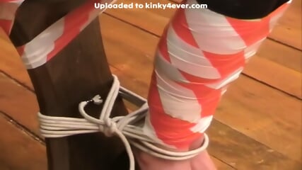 Mummified With Tape Chairtied