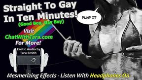 Audio only - straight to gay in ten minutes fetish encouragement