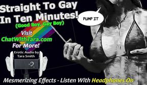 Audio only - straight to gay in ten minutes fetish encouragement