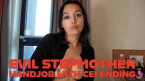 Evil Stepmother Handjob With CEI Ending