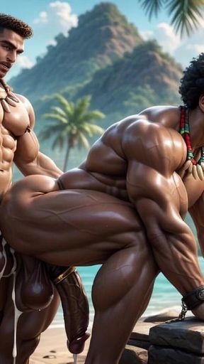 Ai Bodybuilder Masturbate Gay Ass