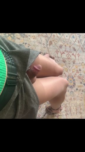 I went to a job interview without panties   Clip 2