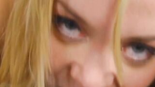 Beguiling blonde Annette Schwarz gets hard fuck