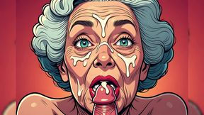 Vintage Cartoon Style Facials