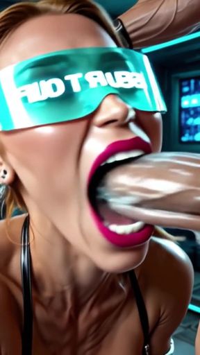 AI DUNGEON SLUTS VIDEO COMPILATION 148 - CYBER BABE DESIRAE THE DEEP THROAT QUEEN PART 2   Clip 1