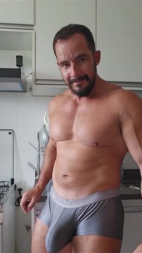 Giant Cock in Underwear