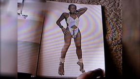 Retro Vintage movie photo montage naked