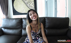 Petite Thai Maid offers a deepthroat and a reverse cowgirl to big cocks