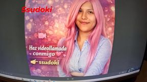 veo en un anuncio que ssudoki acepta trabajos por videollamada y cumplo con mis fantasias sexuals en vivo