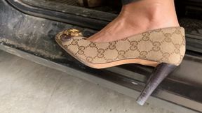 "Speeding in Gucci Heels - Power, Style & Danger"