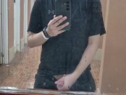 Jakol sa cr ng resort habang may mga nagbabanlaw sa shower room