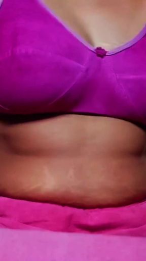 Ammu takes off her bra and reveals one of her breasts 132   Clip 2