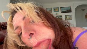 my pov - the sloppy blowjob of peggy sue