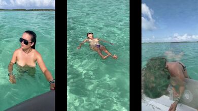 Swimming Naked and Giving the Boat Captain a Blowjob