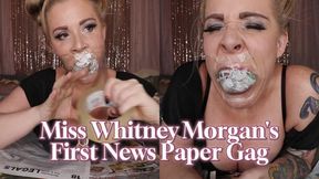 Miss Whitney Morgan’s First Newspaper Gag - mp4 version