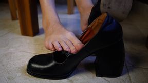 Leather Boot Dangle & Seductive Shoe Drop | FHD