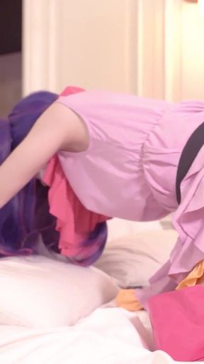Oshi no ko, Cute Cosplayer get Fucked, Hoshino Ai Japanese hentai anime crossdresser cosplay kawaii 7   Clip 3