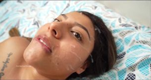 Passionate stepsister enjoys sensual unexpected ending with big dick