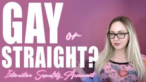 Gay Or Straight? Interactive Sexuality Assessment