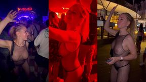 4eme journee a ibiza oops mes cache tetons ont disparus... et vive l ...