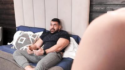 NextDoorTaboo - Beefy Stud StepDaddy Drills Twink Stepson