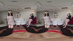 Famous wives Riko Hanasaki and Miyuki Kato in wild VR threesome with explosive creampies