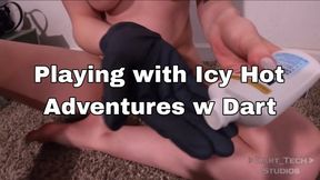 Playing with Icy Hot Adventures w Dart