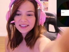 Maimy ASMR Live Pussy Slip - Masturbating on Live Stream