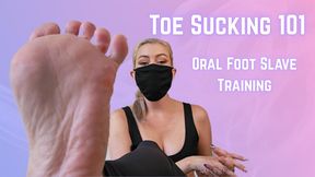 Toe Sucking 101: Oral Foot Slave Training