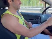 Hardon while driving