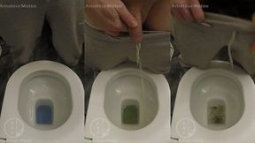amateur boy caught pissing at his friend’s house