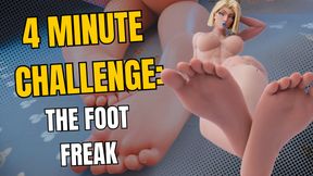 4 Minute Challenge : The Foot Addicted Freak Loser