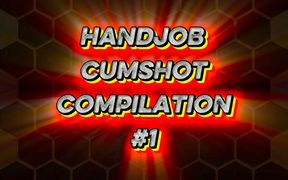 Amateur Handjob Cumshot Compilation #1