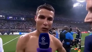 The moment Cristiano screams what happened