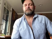 Seattle Dad Verbal jerk off after work