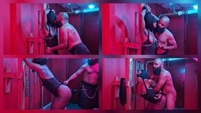 Knight gets handcuffed, spanked and fucked