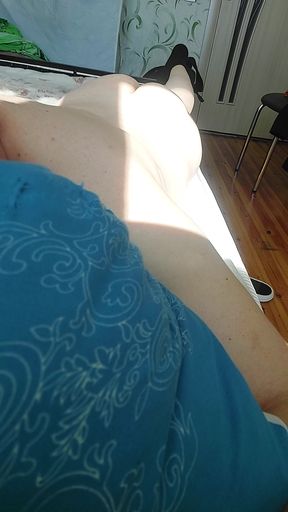 Pretty Blonde Natural Body of Cute Sissy White Femboy Feminine Shaped Body