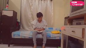 [Hansel Thio Channel] I Will Be Your Talent Brazzers - I'_m So Horny After Jogging Then Fingering And Handjob While Rain Hard Part 1