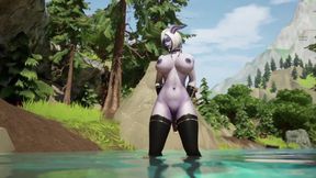 Sexy Draenei Luxia compilation  Whorecraft and Tails Of Azeroth